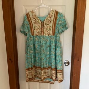 Floral Baby Doll Dress